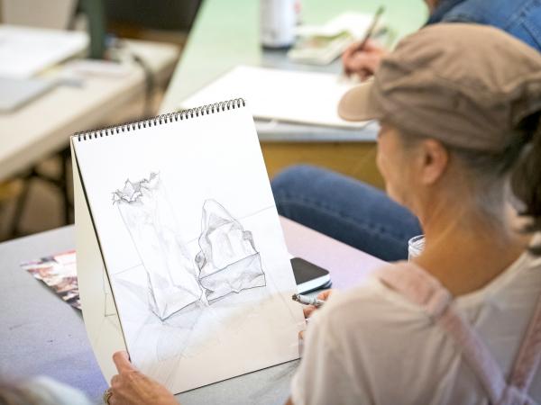 Beginning Drawing Intenstive with Jim Caldwell at Sun Valley Museum of Art