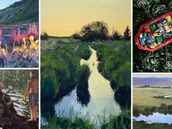 Idaho Rivers / Idaho Artists exhibition at SVMoA